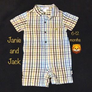 Janie and Jack baby boy outfit 🦁